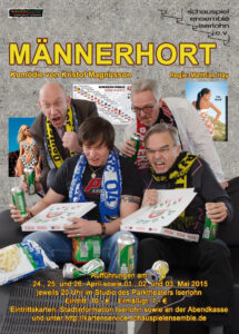 Presse-Plakat-Männerhort